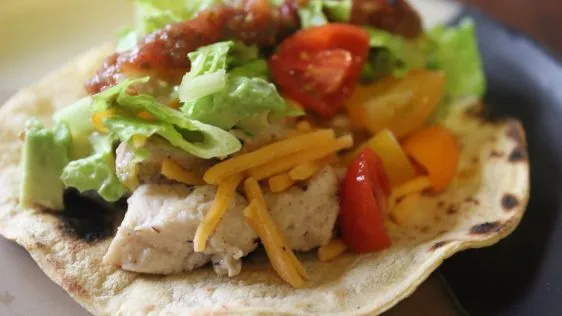 Lime Chicken Soft Tacos