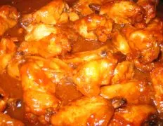 Lindas Apricot Chicken Wings