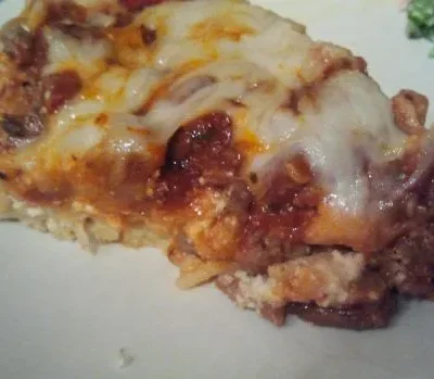 Lindas Spaghetti Pie