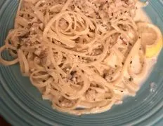 Linguine With Creamy White Clam Sauce