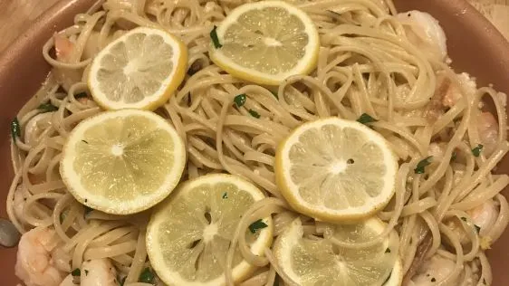 Linguine With Shrimp Scampi – Barefoot