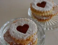 Linzertorte Cookies