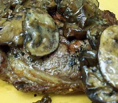 Lisas Grilled Steak Marsala