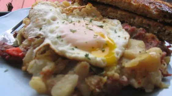 Little Roosters Cafe Corned Beef Hash