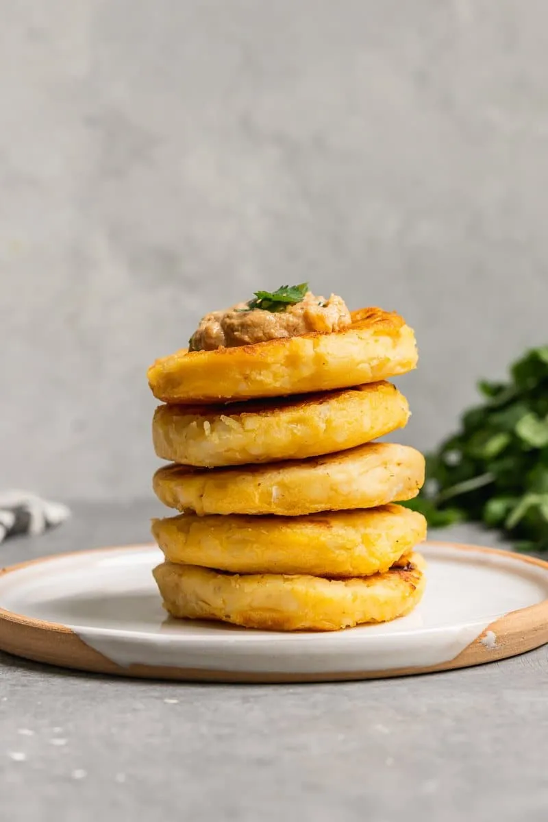 Llapingachos – Potato Cakes Filled With