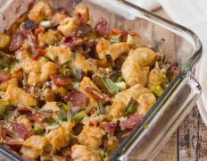 Loaded Baked Potato & Chicken Casserole