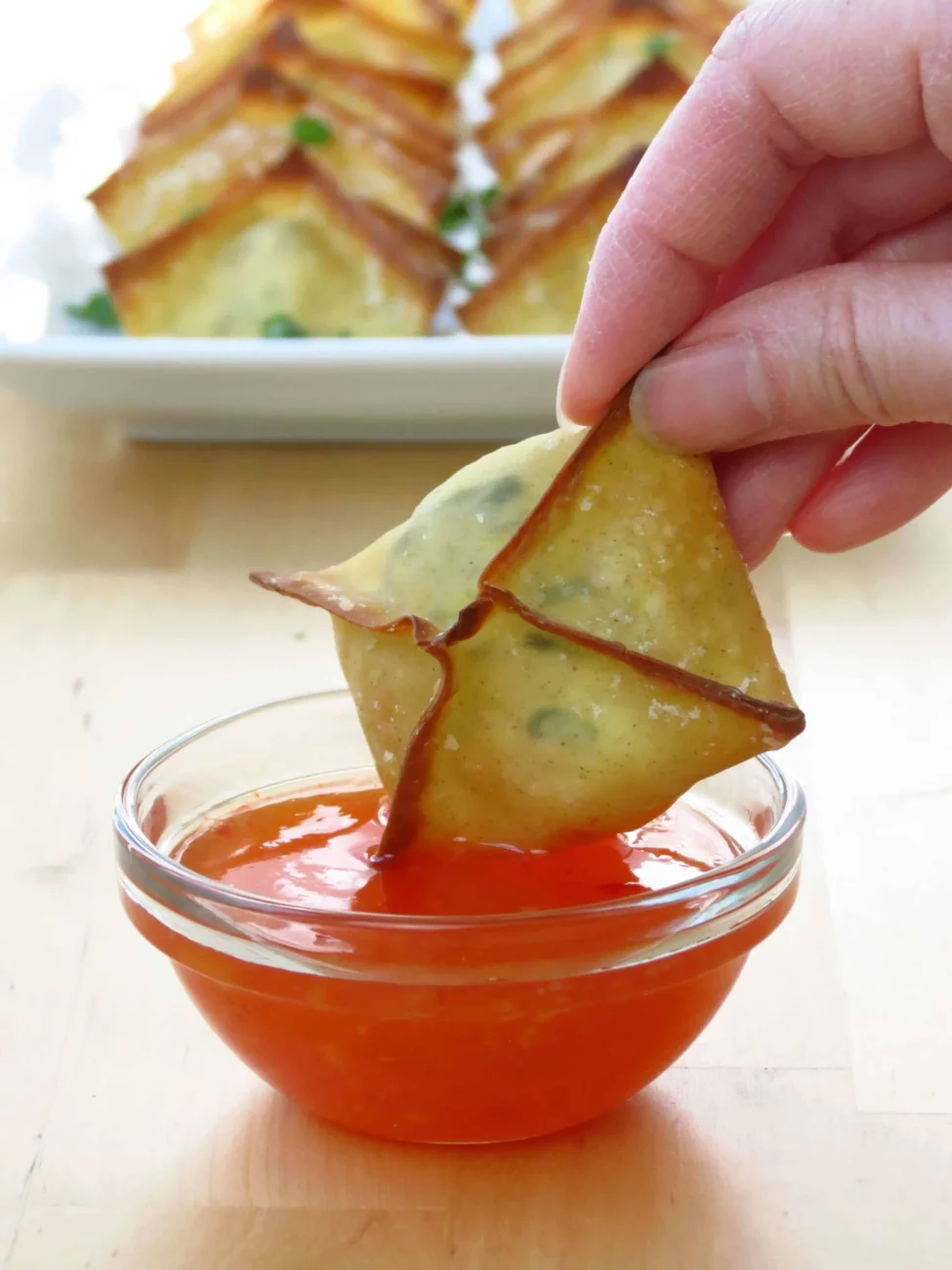 Loaded Baked Potato Wontons