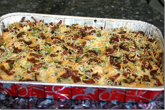 Loaded Potato And Buffalo Chicken