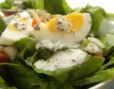 Loaded Salad With Yogurt Dressing