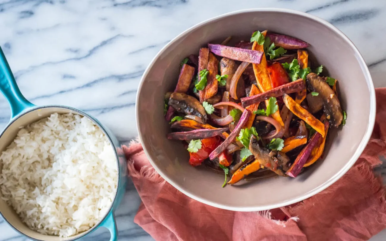 Lomo Saltado Vegan