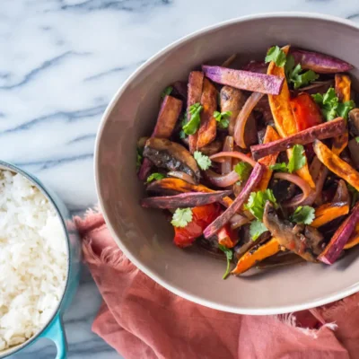 Lomo Saltado Vegan