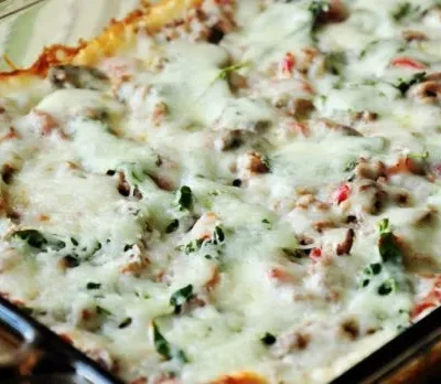 Low-Calorie Deep-Dish Pizza Recipe For Healthy Eating