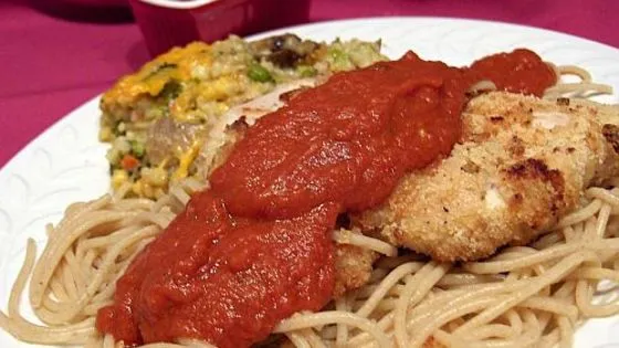 Low Calorie Parmesan Chicken With