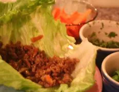 Low Calorie Thai Lettuce Wraps