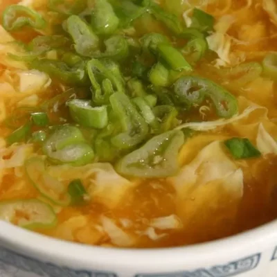 Low-Calorie Tomato Egg Drop Soup Recipe - Only 2 Ww Points