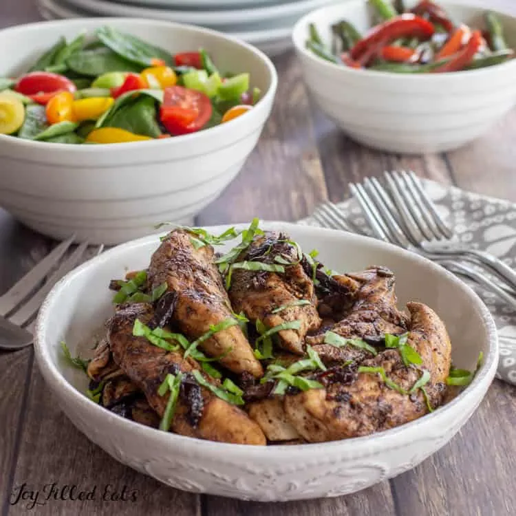 Low Carb Balsamic Chicken