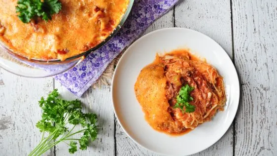 Low Carb Beef And Cheesy Spaghetti