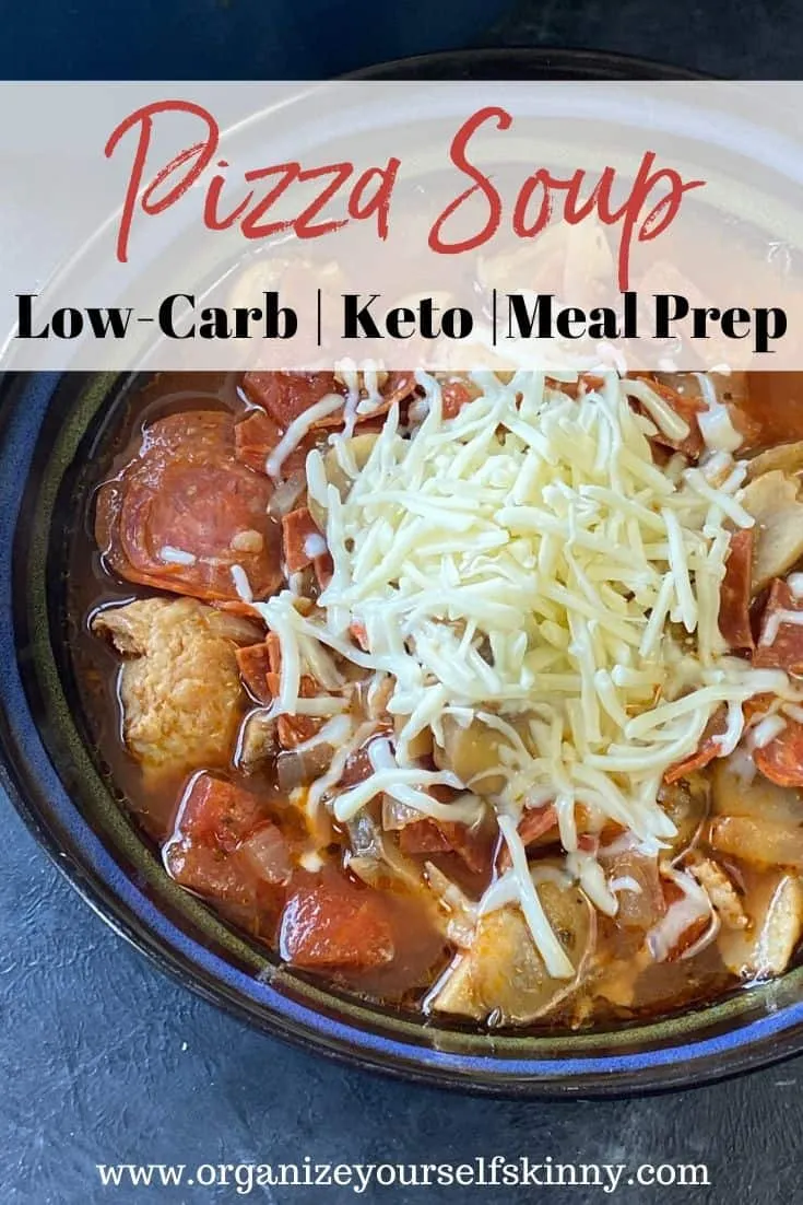 Low Carb Crock Pot Pizza Soup