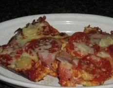 Low Carb Deep Dish Pizza