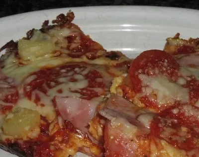 Low Carb Deep Dish Pizza