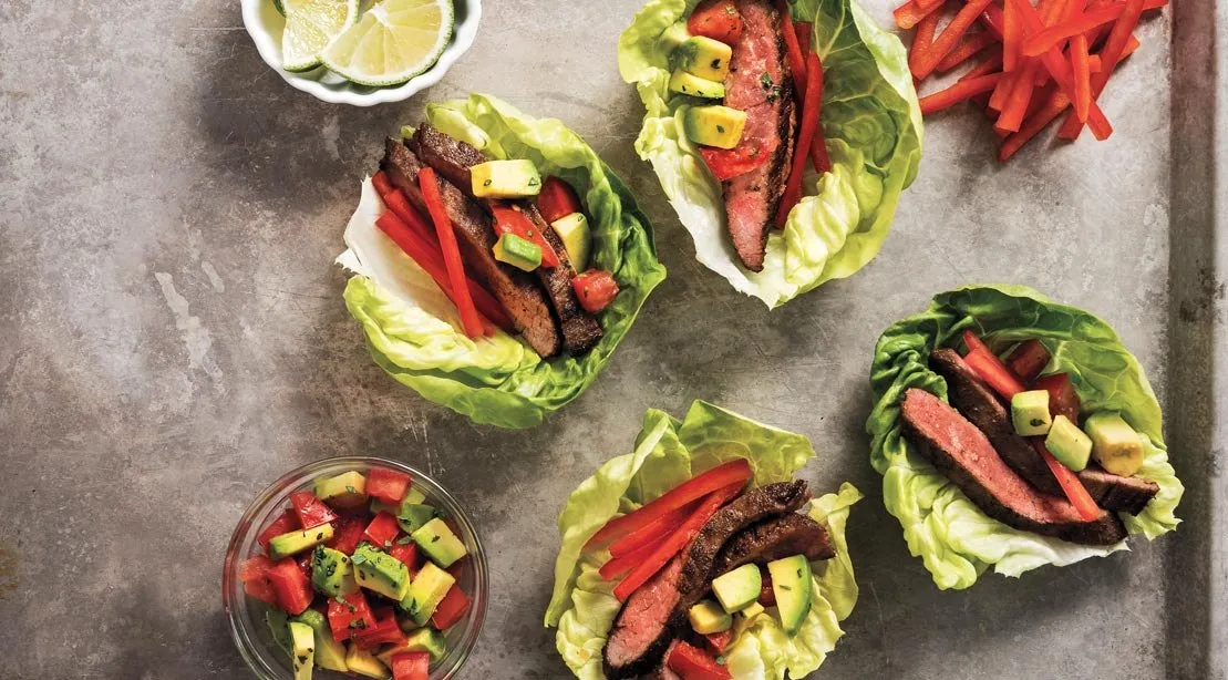 Low-Carb Lettuce Wrapped Steak Tacos: A Healthy Twist on a Classic Favorite