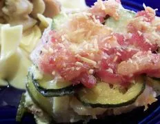 Low Carb Scalloped Zucchini