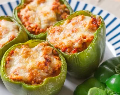 Low Carb Stuffed Bell Peppers