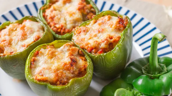 Low Carb Stuffed Bell Peppers