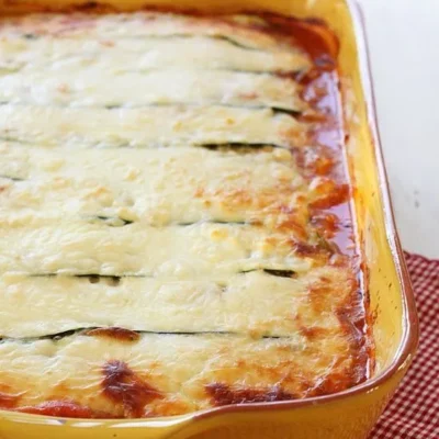 Low-Carb Zucchini Lasagna Delight: A Healthy Twist On A Classic Dish