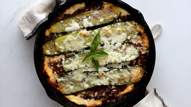 Low-Carb Zucchini Lasagna Delight