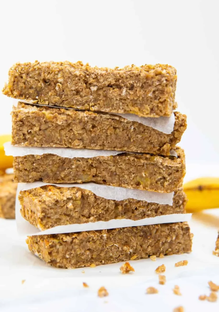 Low Fat Banana Bars