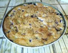 Low Fat Blueberry Coffee Cake