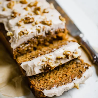 Low Fat Carrot And Fruit Loaf