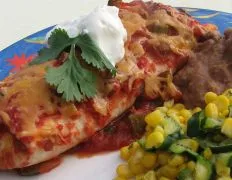 Low Fat Chicken Enchiladas With High Fat Taste
