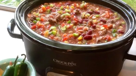 Low Fat Crock Pot Chicken Taco Soup