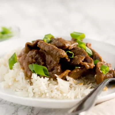 Low Fat Mongolian Beef