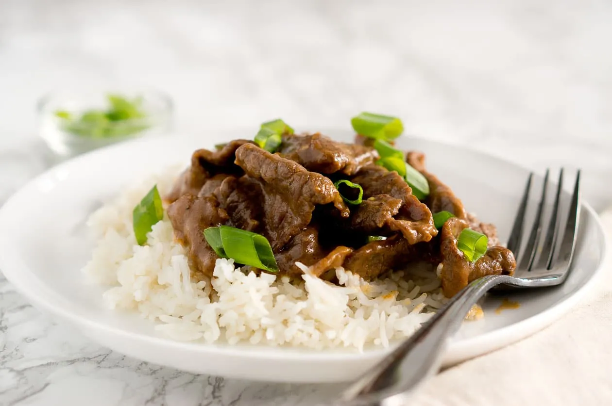 Low Fat Mongolian Beef