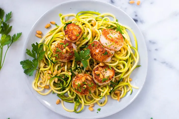 Low Fat Oven Fried Scallops