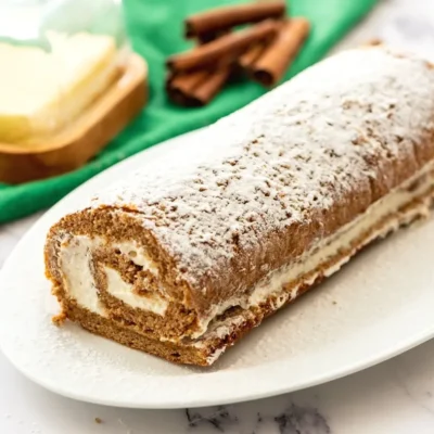 Low Fat Pumpkin Roll