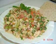 Low Fat Salmon Salad Kosher- Pareve