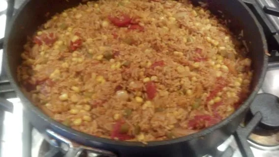 Low-Fat Spanish Rice