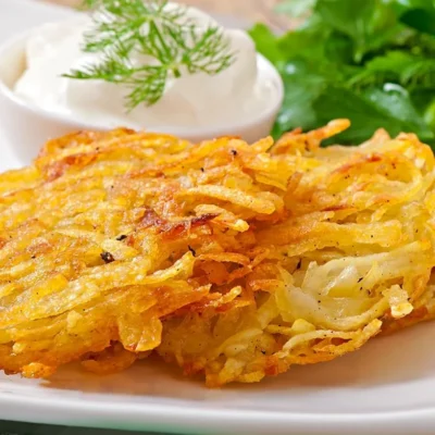 Low Fat Sweet Potato Latkes