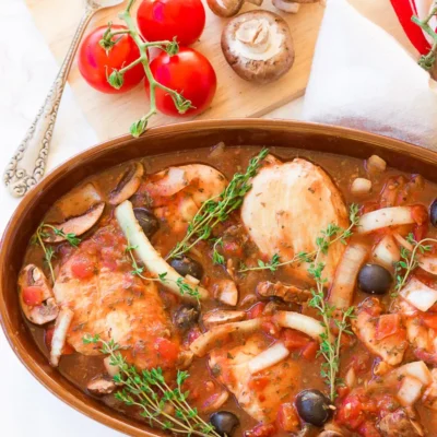 Low N Slow Chicken Cacciatore