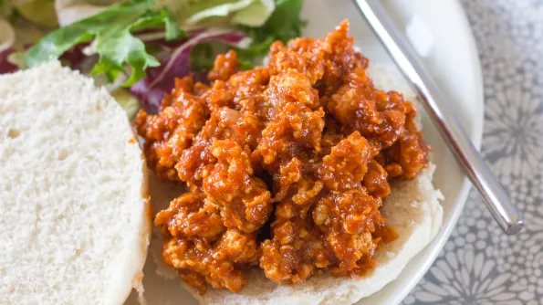 Low Salt / Sodium Low Fat Turkey Sloppy Joes