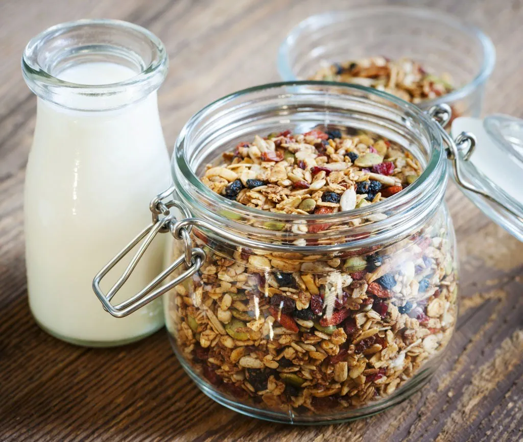 Lower Fat Granola With Your Choice Of