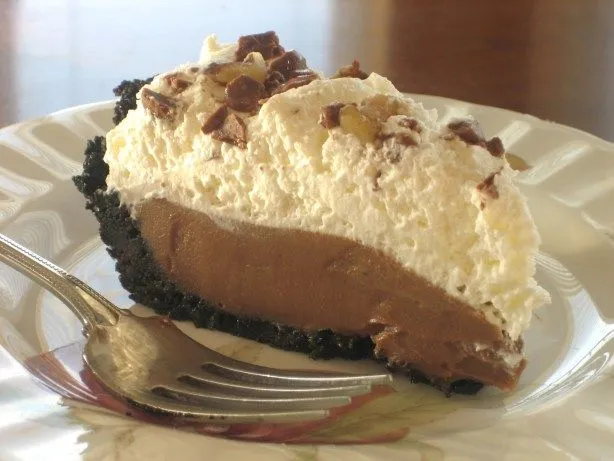 Lubys Chocolate Ice Box Pie