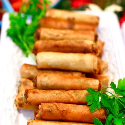 Lumpia Philippine Egg Rolls From