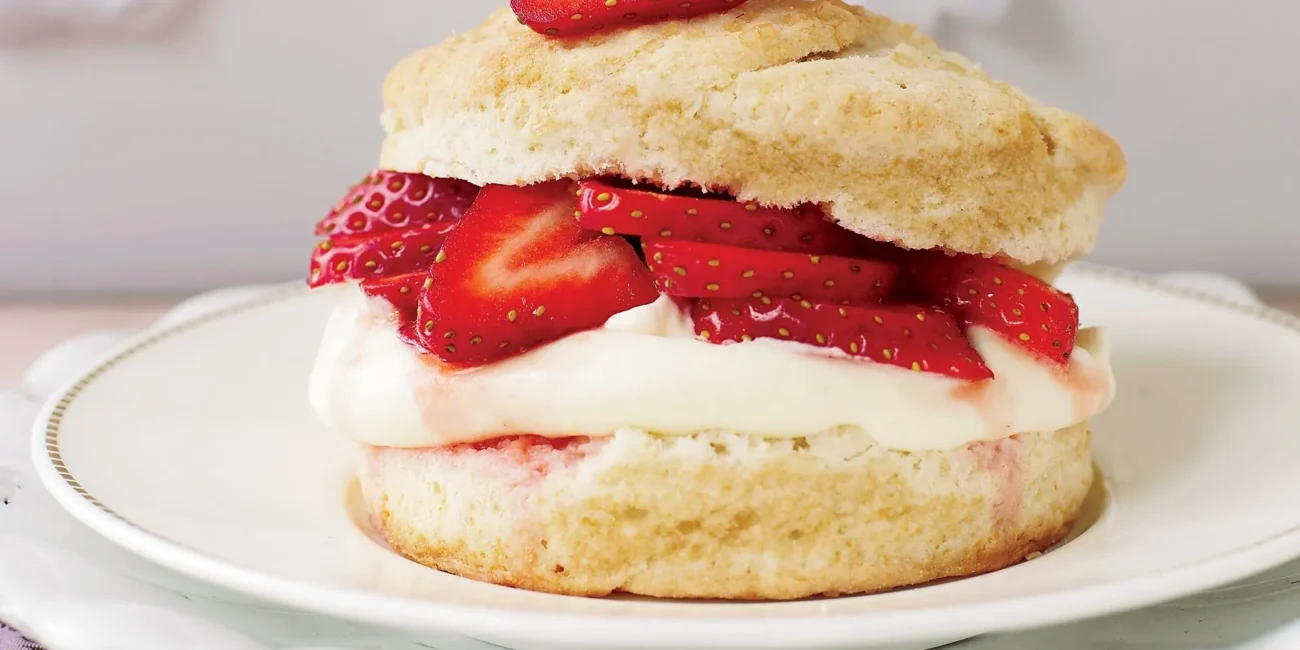 Luscious Lemon Cream and Fresh Strawberry Delight