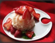 Luscious Strawberries Drizzled In Lemon-Honey Glaze