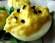 Luxe Truffle Deviled Eggs